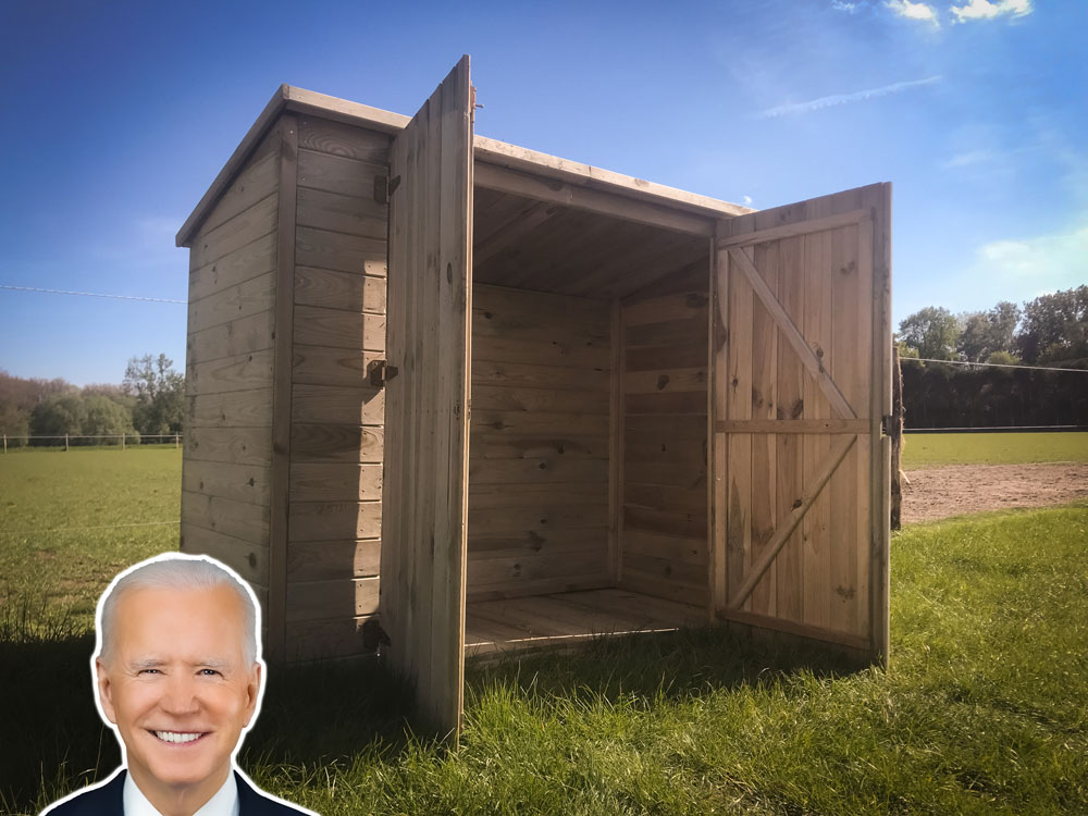 <BIG><B>Abris pour vélos Biden XXL (202 x 116 x 163)</B></BIG>