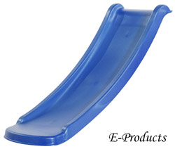 <BIG><B>Tobogan en plastique 130 cm bleu</B></BIG>