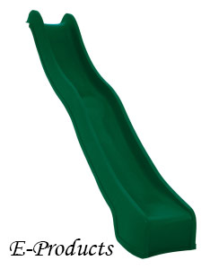 <BIG><B>Tobogan en plastique 300 cm vert</B></BIG>