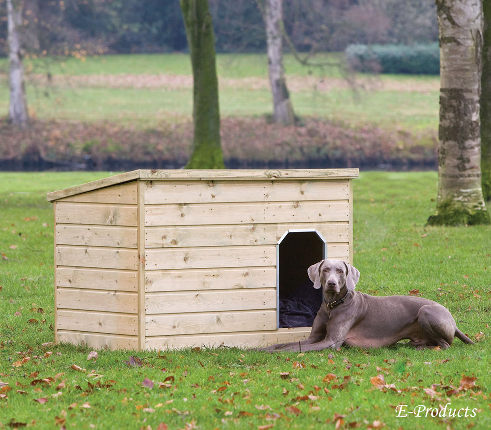 Houten Hondenhok voor Teckel | E-woodproducts.be