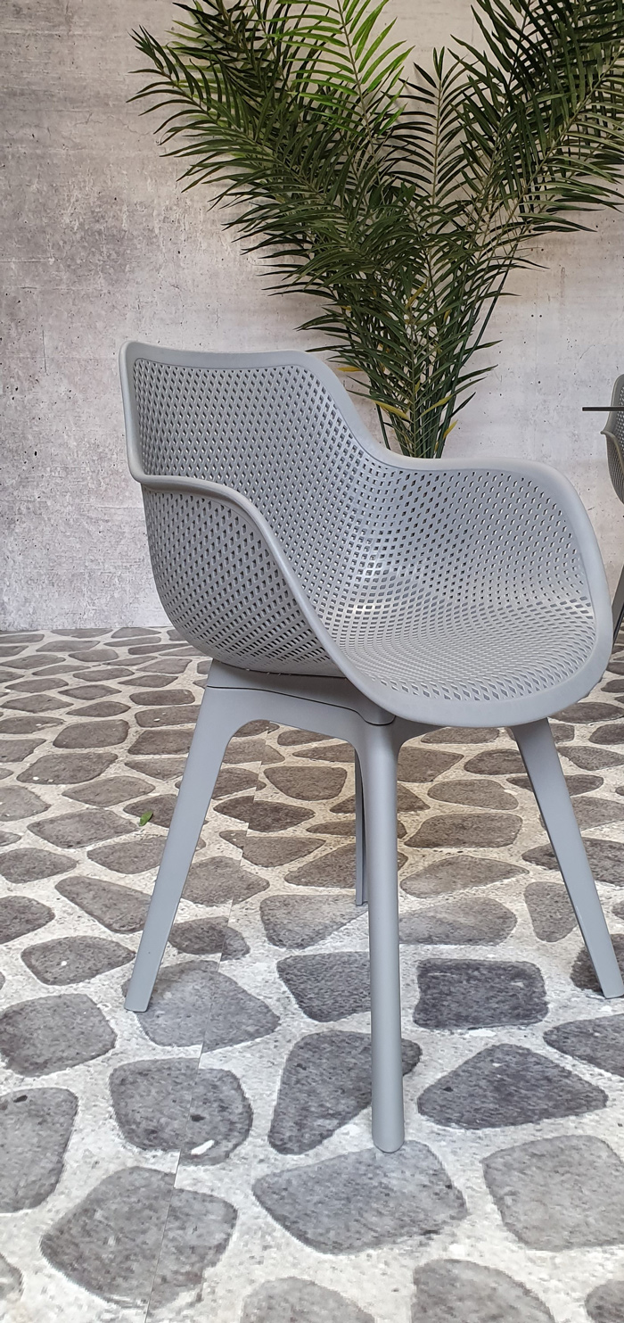 <BIG><B>Chaise Adam PP anthracite</B></BIG>