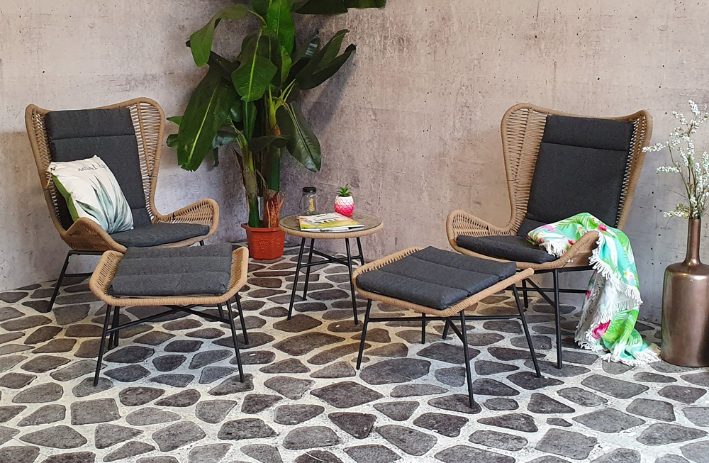 <BIG><B>Milan Relax Set couleur sable</B></BIG>