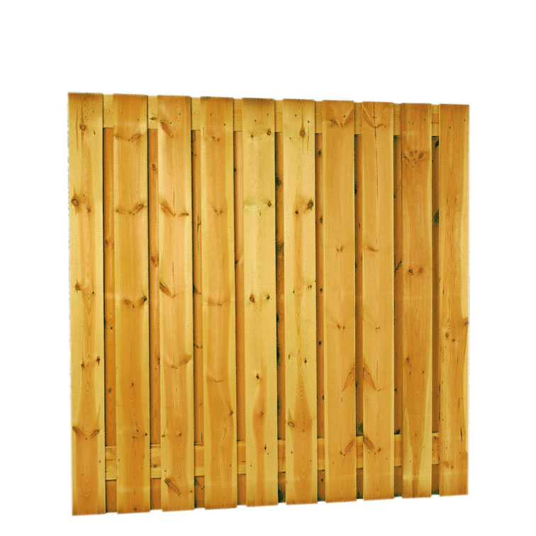 Paravent planches rabot&eacute;es pin 21 planches 17 mm, 180 x 180 cm, droit vertical, vert impr&eacute;gn&eacute;