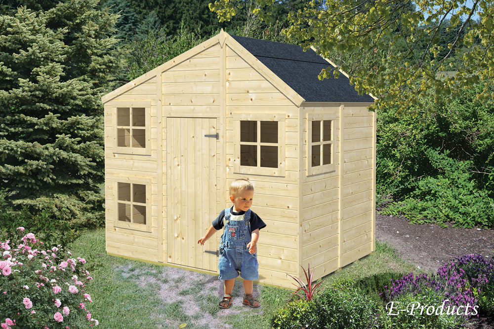 <BIG><B>Maisonnette-de-jeux Doornroosje (230 x 240 x 267 cm)</B></BIG>