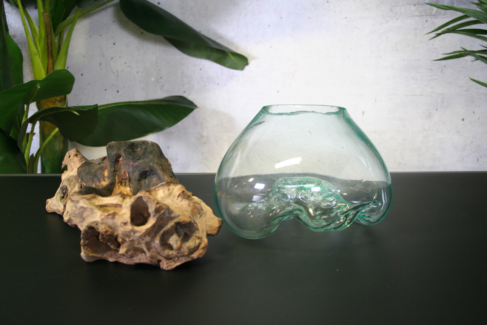 <BIG><B>Vase de décoration en verre Sofie</B></BIG>