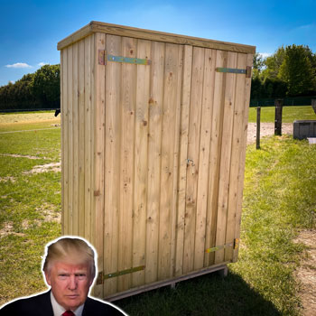 <BIG><B>Armoire de jardin - Trump (190 x 139 cm)</B></BIG>