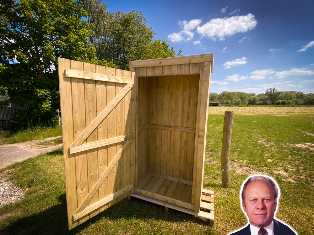 <BIG><B>Armoire de jardin - Ford (190 x 92 cm)</B></BIG>