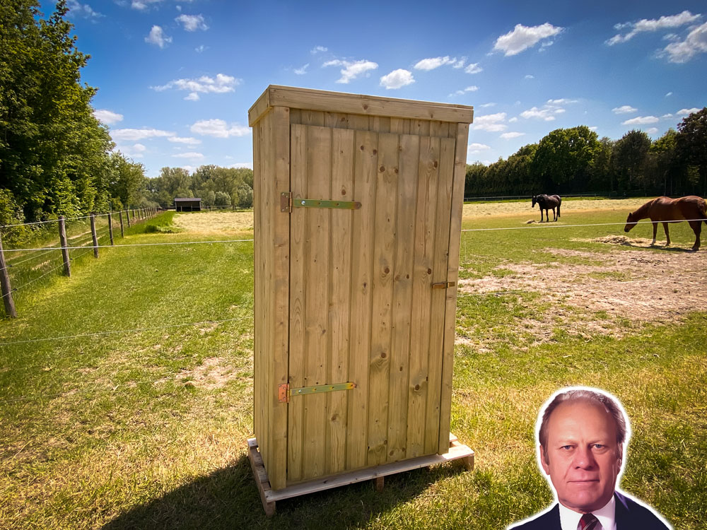 <BIG><B>Armoire de jardin - Ford (190 x 92 cm)</B></BIG>