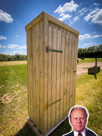 <BIG><B>Armoire de jardin - Ford (190 x 92 cm)</B></BIG>
